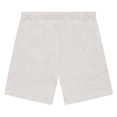 Essentials Shorts SS22 Flocked - Light Oatmeal