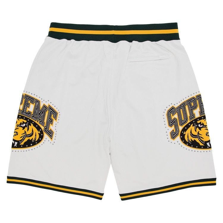 Supreme Studded Basketball Shorts White