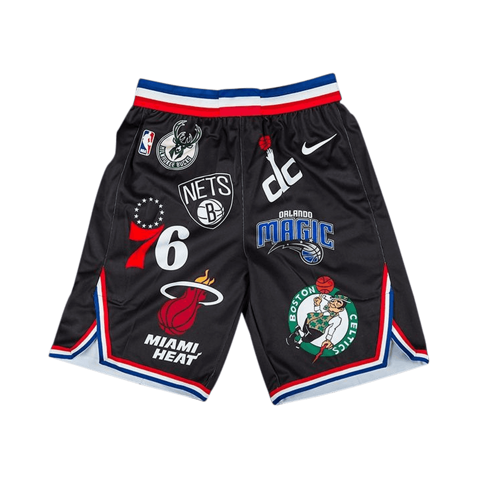Supreme x Nike x NBA Teams Authentic Shorts Black
