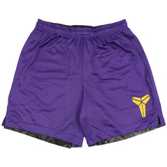 Nike Kobe Dri-FIT Standard Issue Reversible Basketball Shorts Black/Field Purple/Amarillo