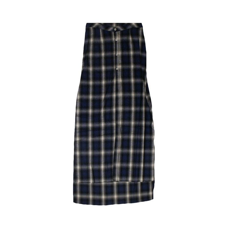 Amiri Flannel Star Skirt Black