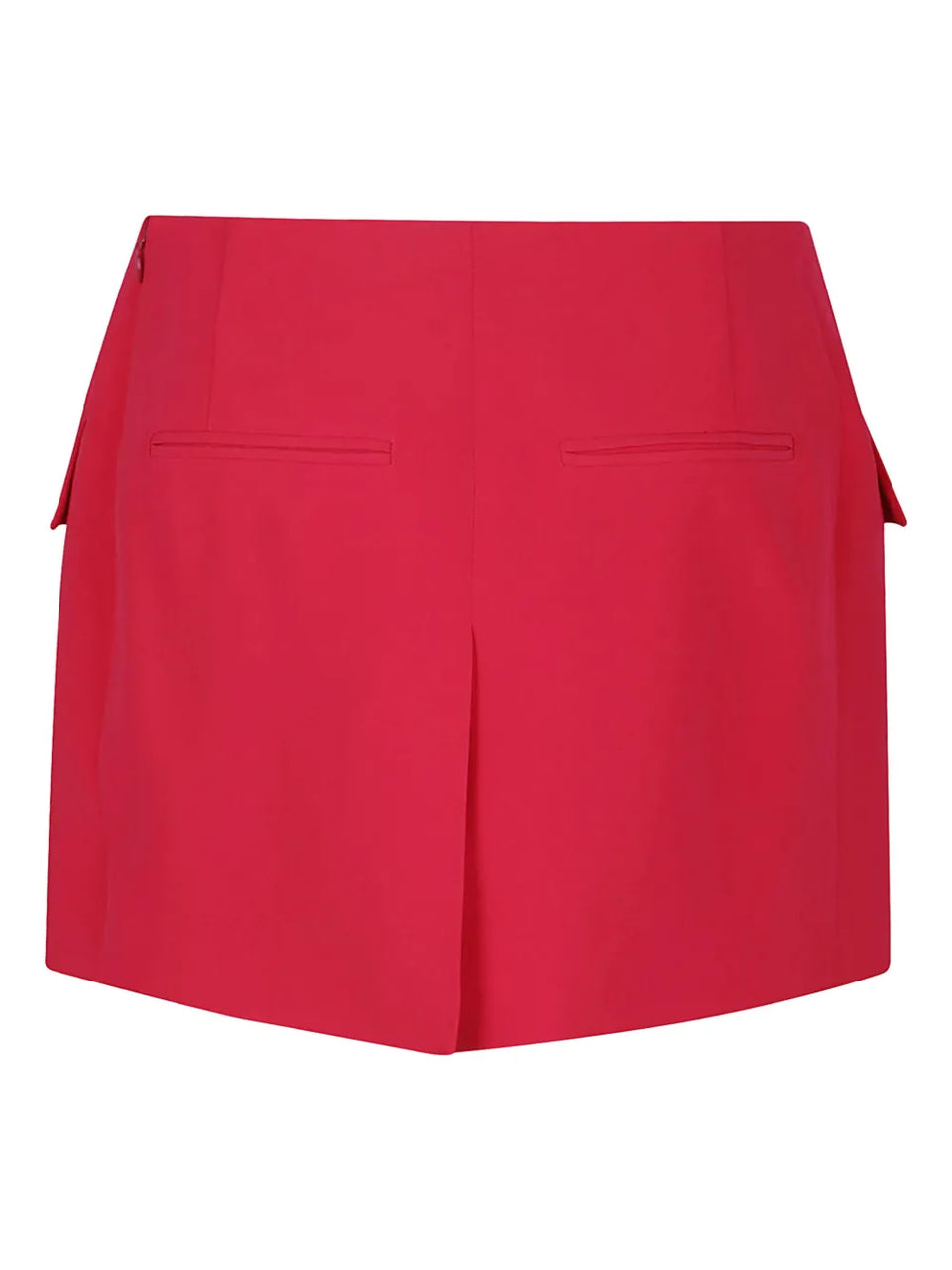 wrap-design mini skirt
