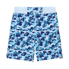 BAPE ABC Camo Sweatshorts Blue