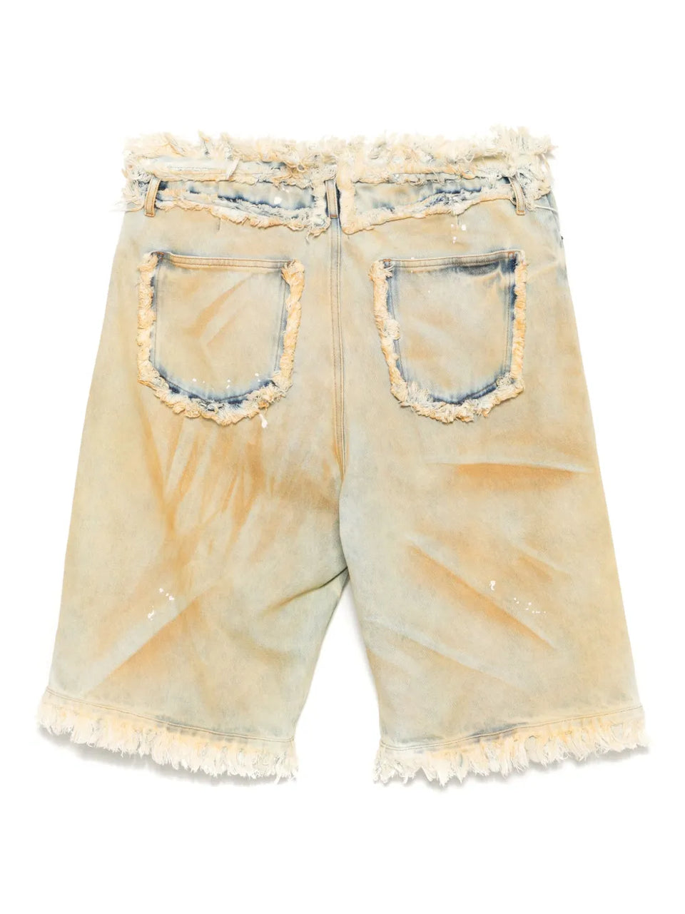 Wide-leg denim jeans