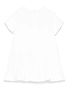 logo-embroidered dress set