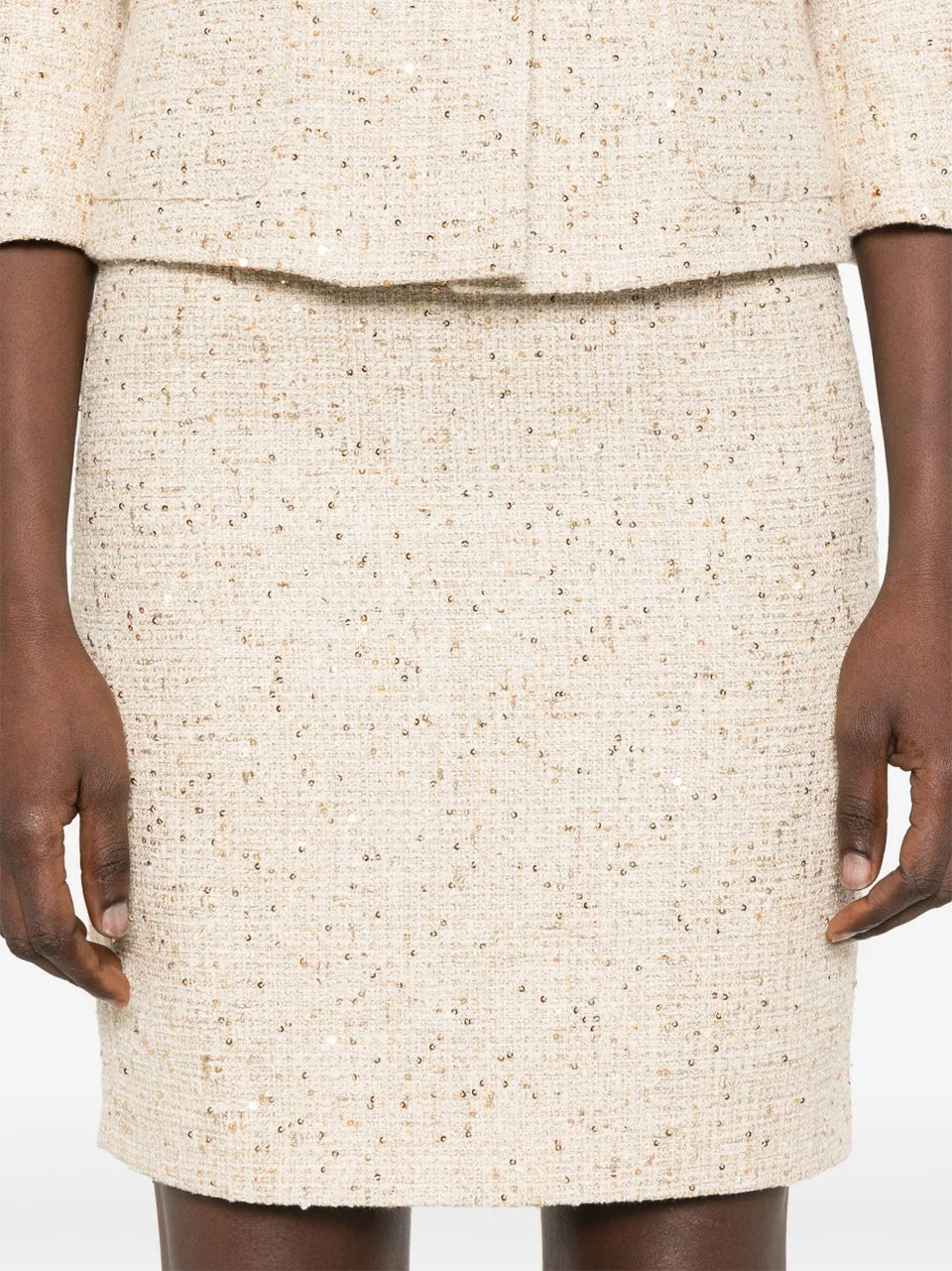 Tweed Mini Skirt