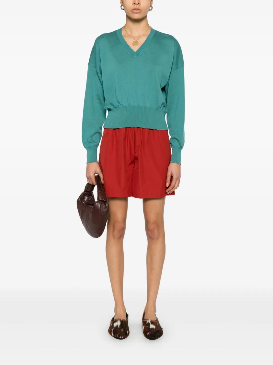 fine-knit top