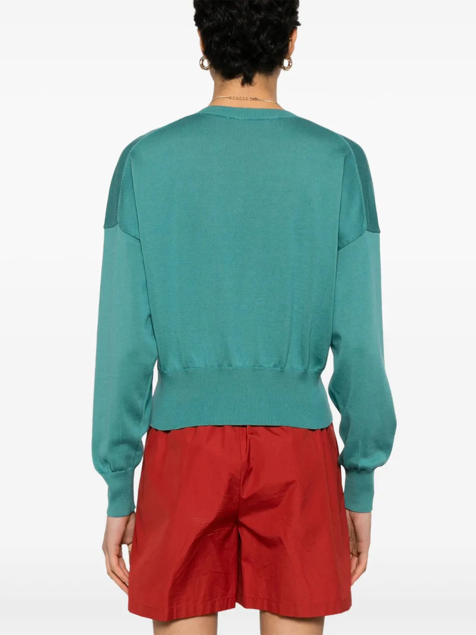 fine-knit top