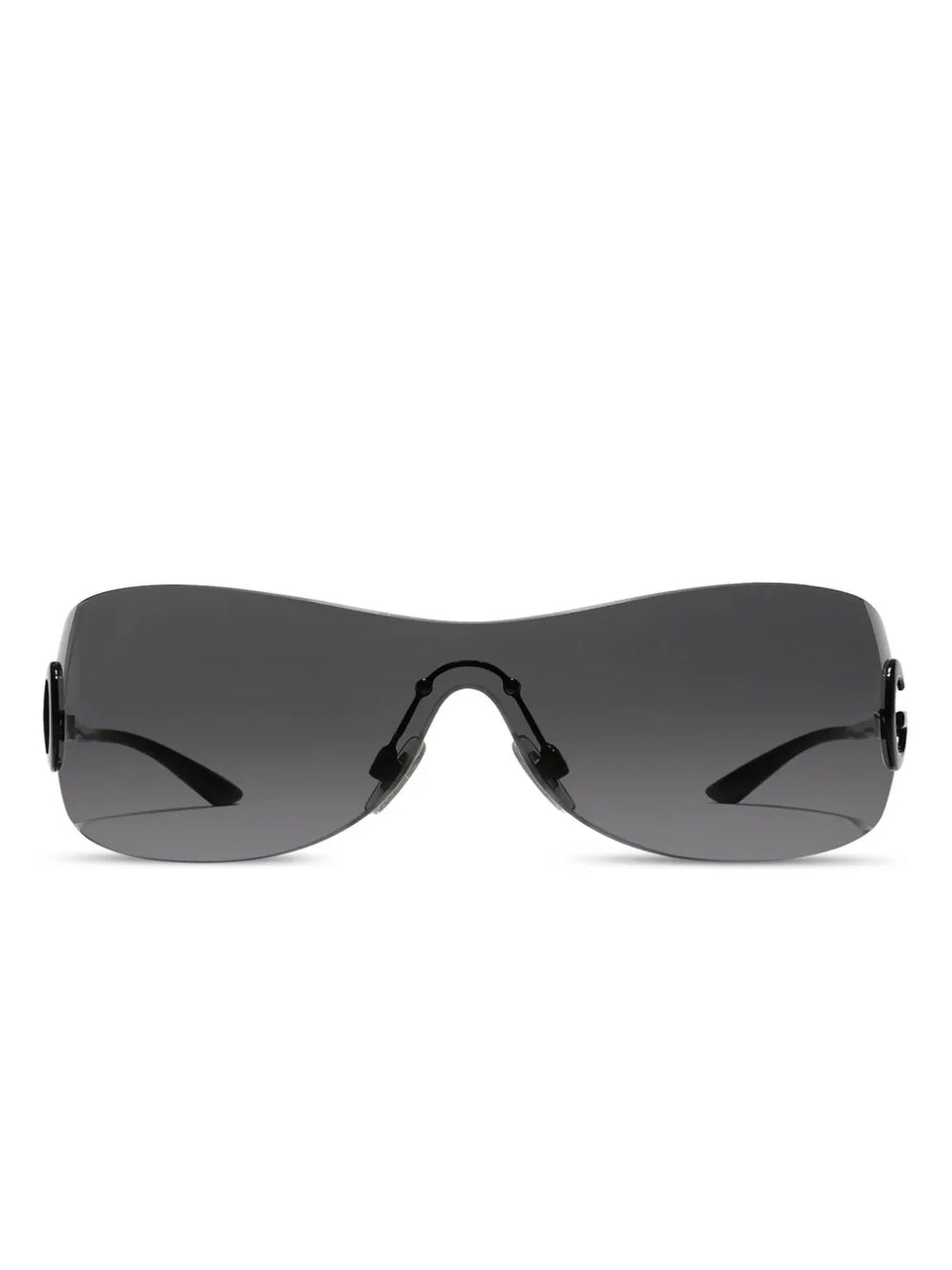 logo-detail wraparound sunglasses