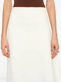knitted maxi skirt