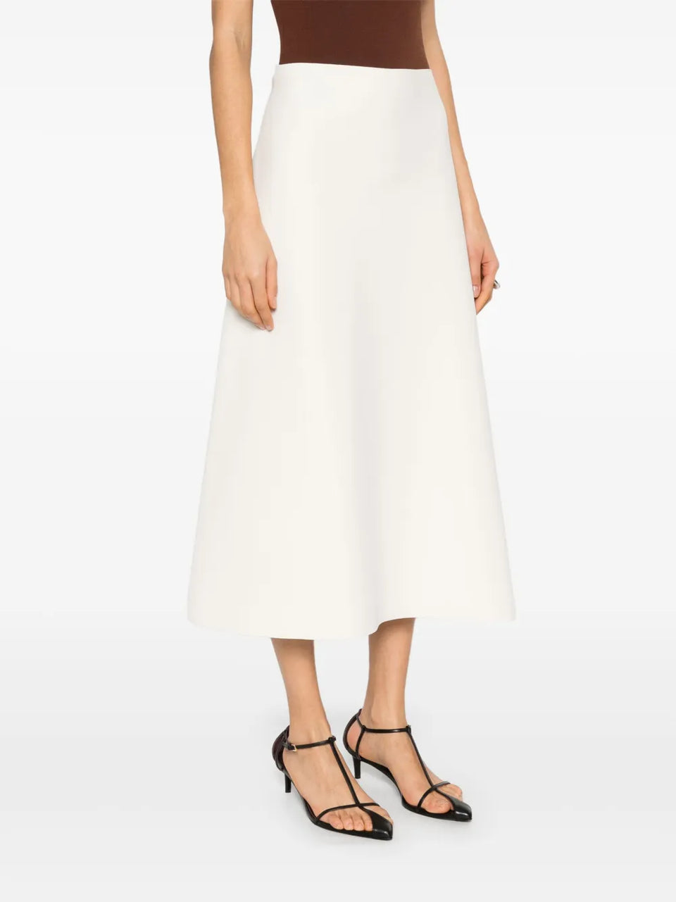 knitted maxi skirt