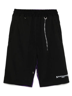 colour-block shorts