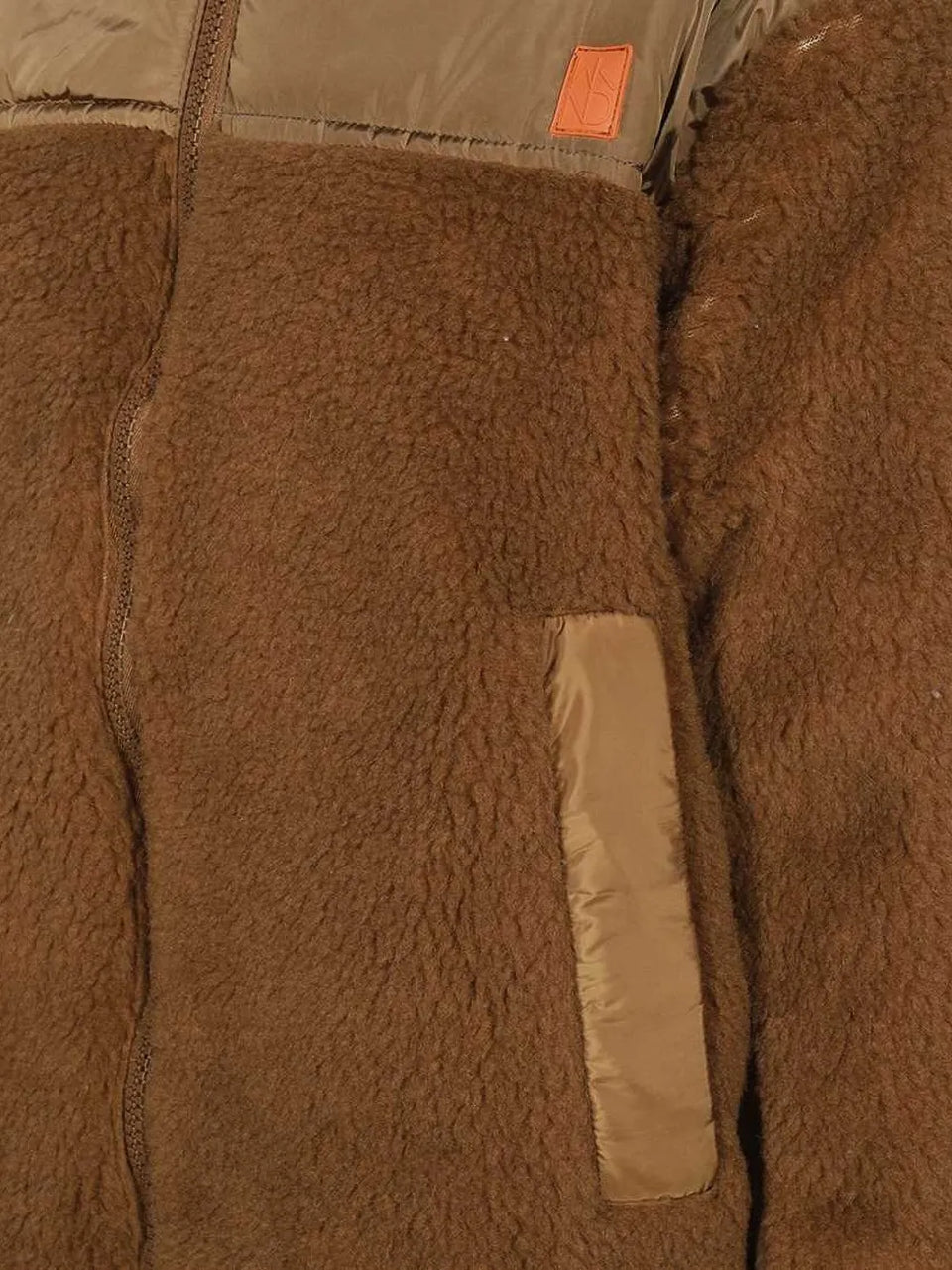 fleece oversized jacket