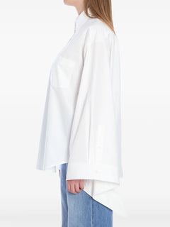 tied-cuff shirt
