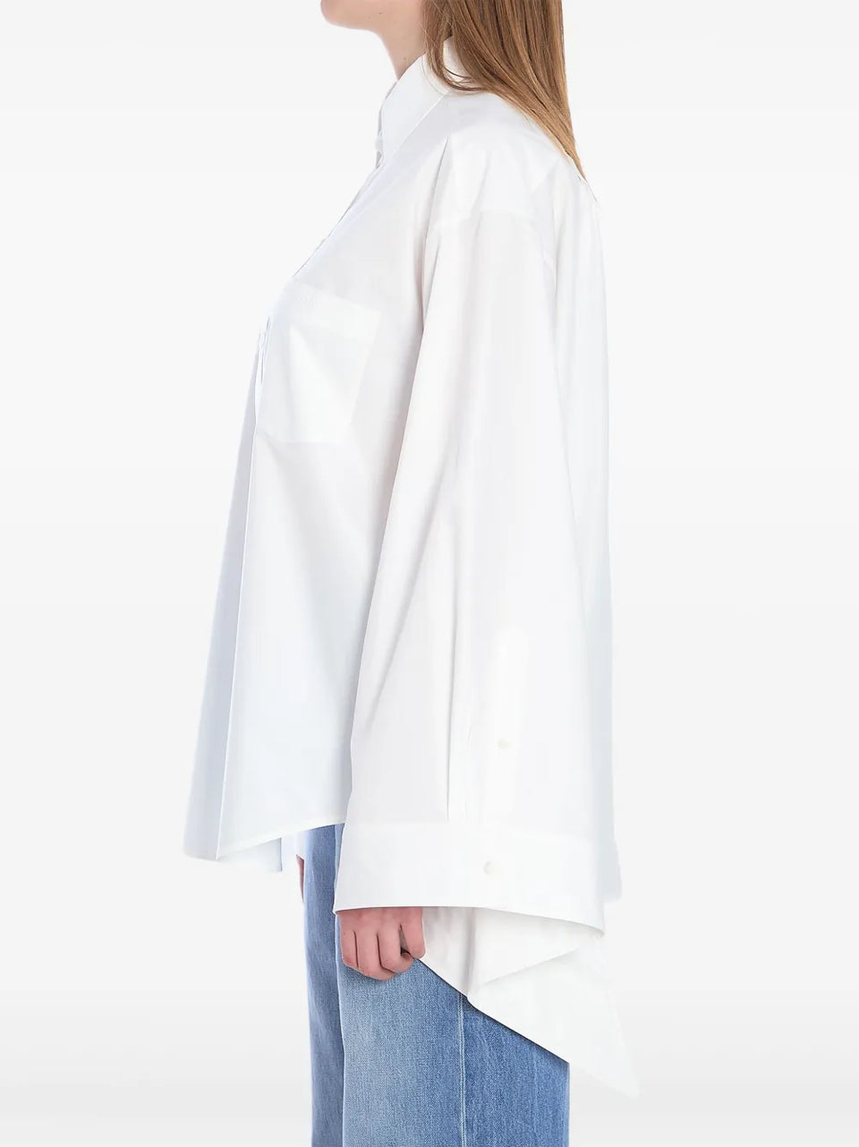 tied-cuff shirt