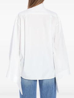 tied-cuff shirt