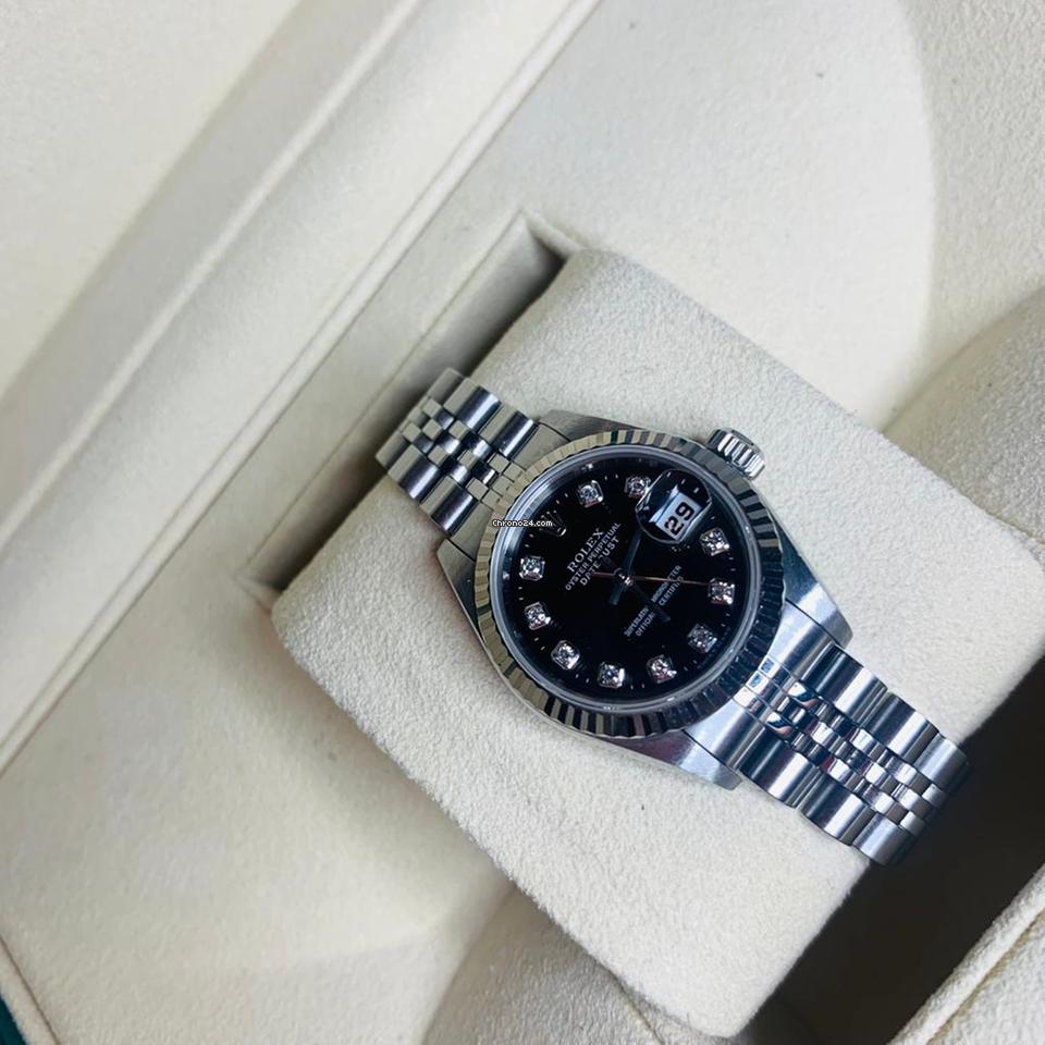Rolex | Datejust | 69174 | Steel | 26 mm | Steel | Black | Automatic