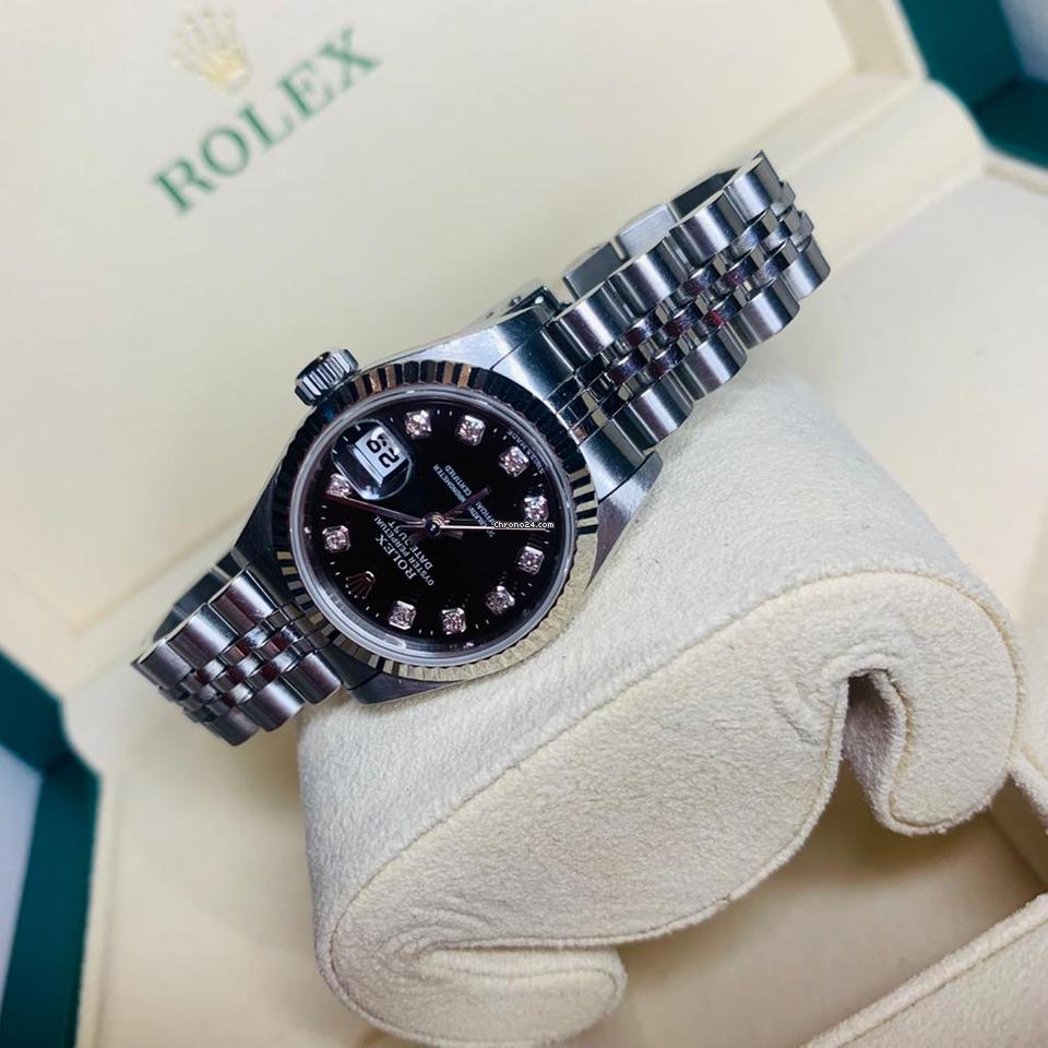 Rolex | Datejust | 69174 | Steel | 26 mm | Steel | Black | Automatic