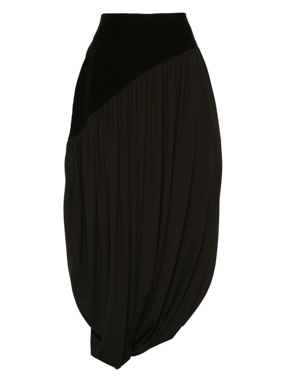 Satin Midi Skirt