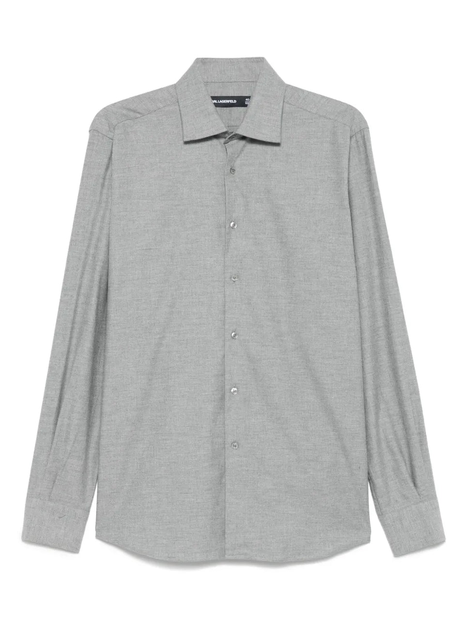 cutaway-collar shirt