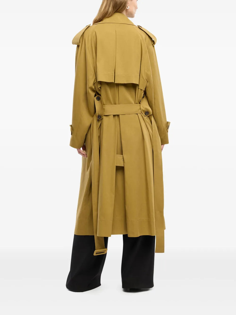 belted trench coat