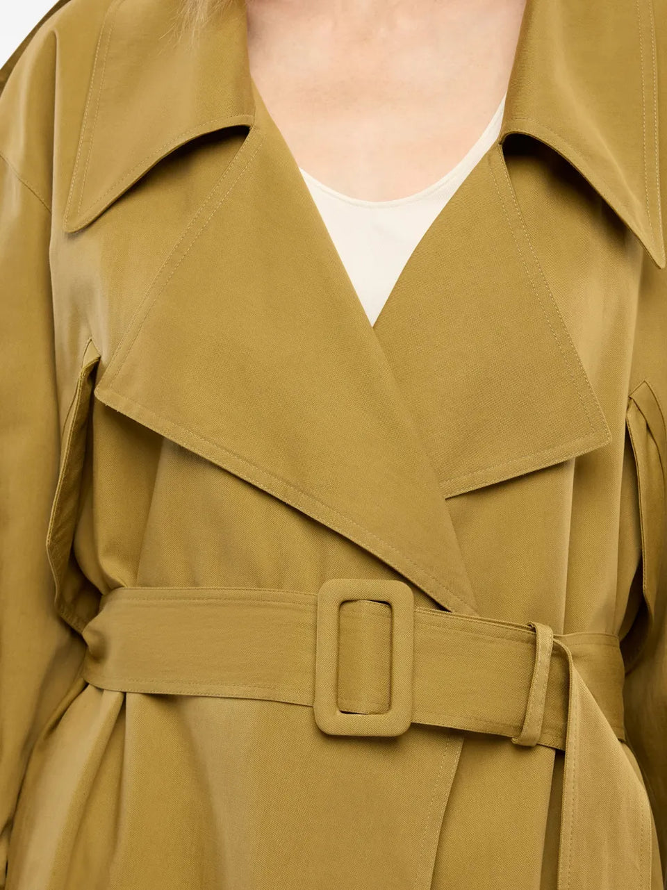 belted trench coat