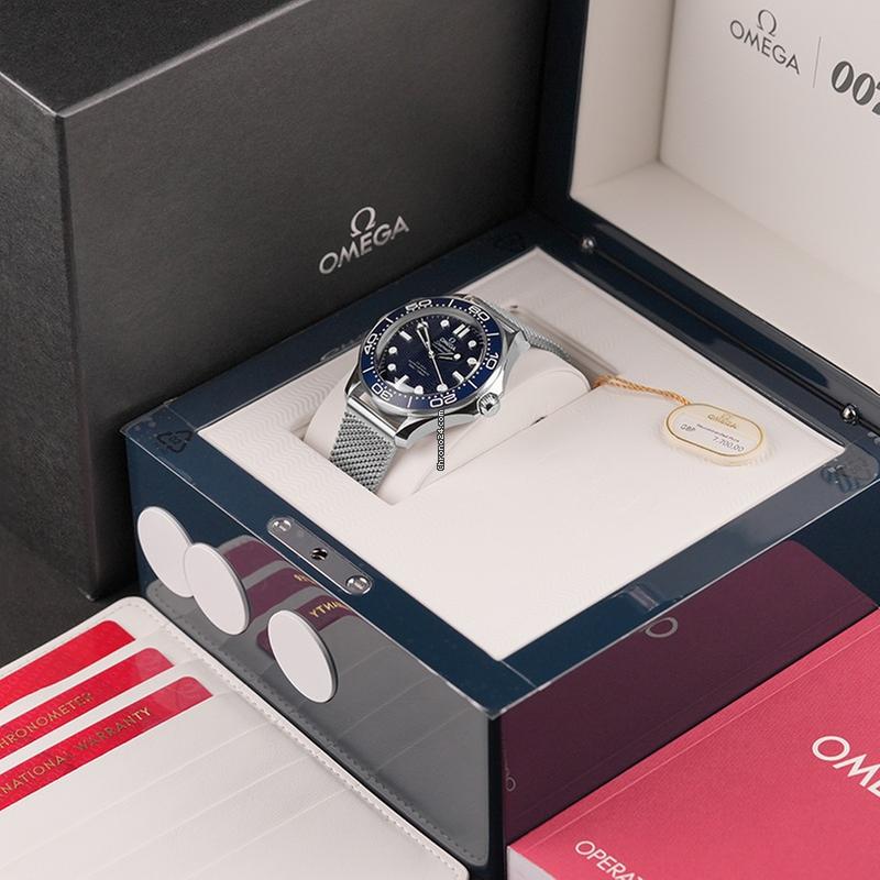 Omega Seamaster Diver 300 MJames Bond 60th Anniversary Edition Unworn