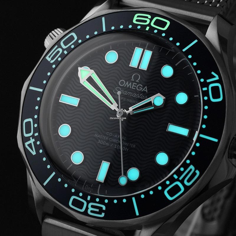Omega Seamaster Diver 300 MJames Bond 60th Anniversary Edition Unworn