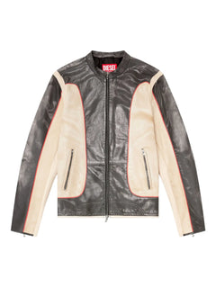 L-Evert leather biker jacket