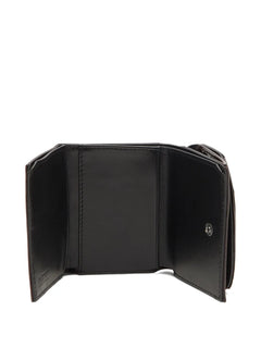 logo-plaque trifold wallet