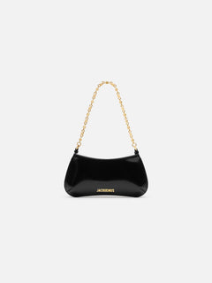 Jacquemus The Small Bisou Chaine Small Shoulder Bag Black