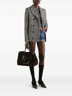 short-sleeve cashmere sweater