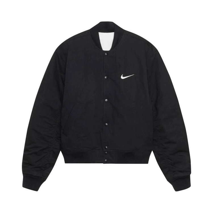 Stussy x Nike Reversible Varsity Jacket Black/Sail