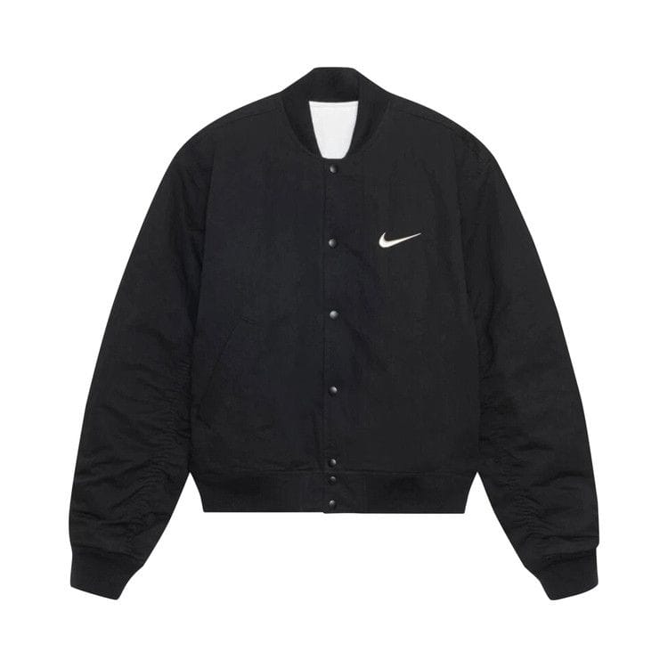 Stussy x Nike Reversible Varsity Jacket Black/Sail