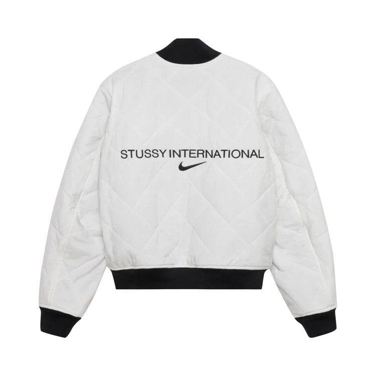 Stussy x Nike Reversible Varsity Jacket Black/Sail