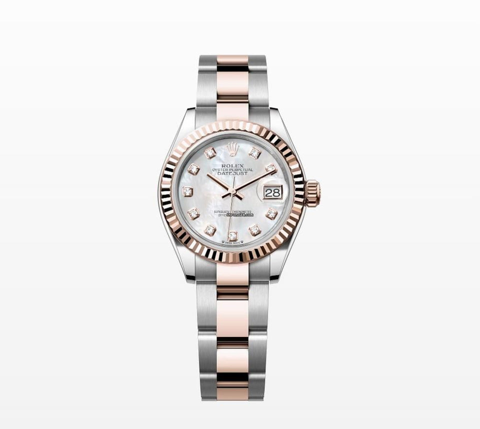 Rolex | Datejust | 279171 NG WHITE OYS | Gold/Steel | 28 mm | Gold/Steel | Mother of pearl | Automatic