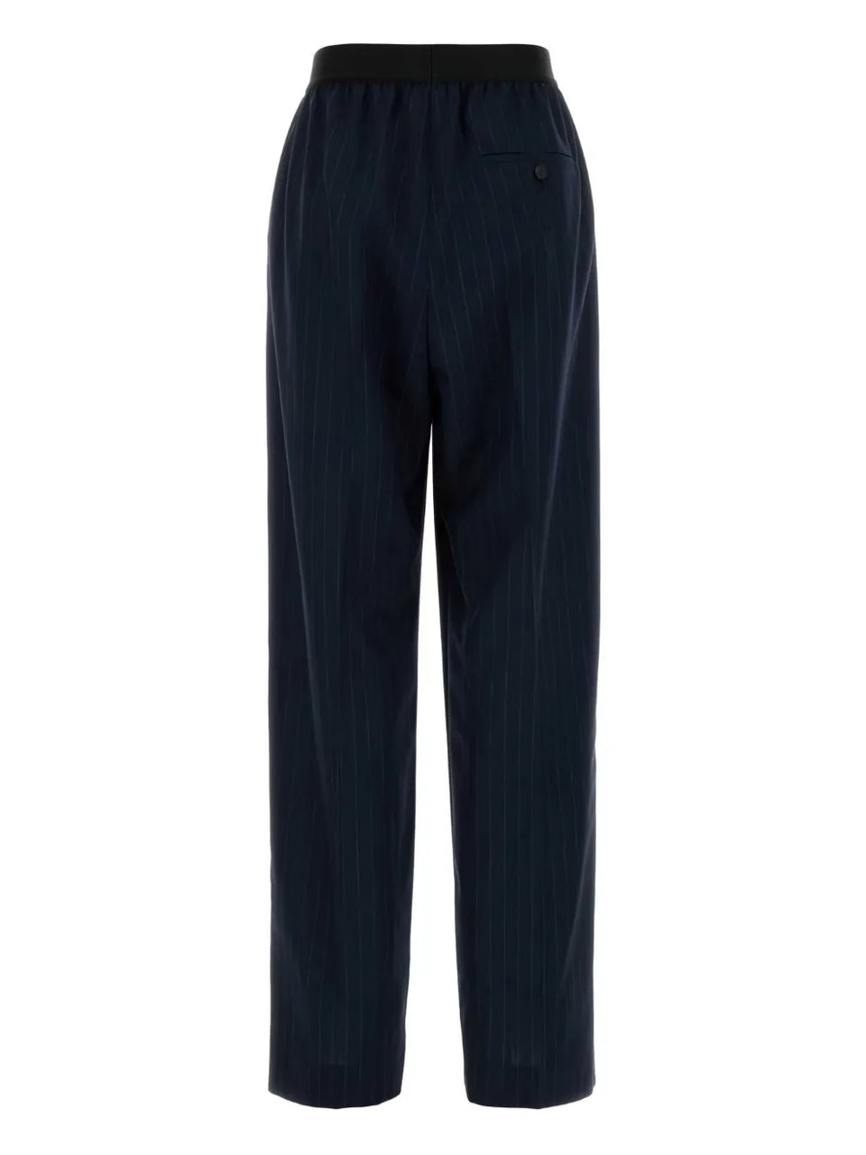 embroidered wool trousers