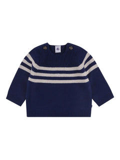 Striped wool sweater