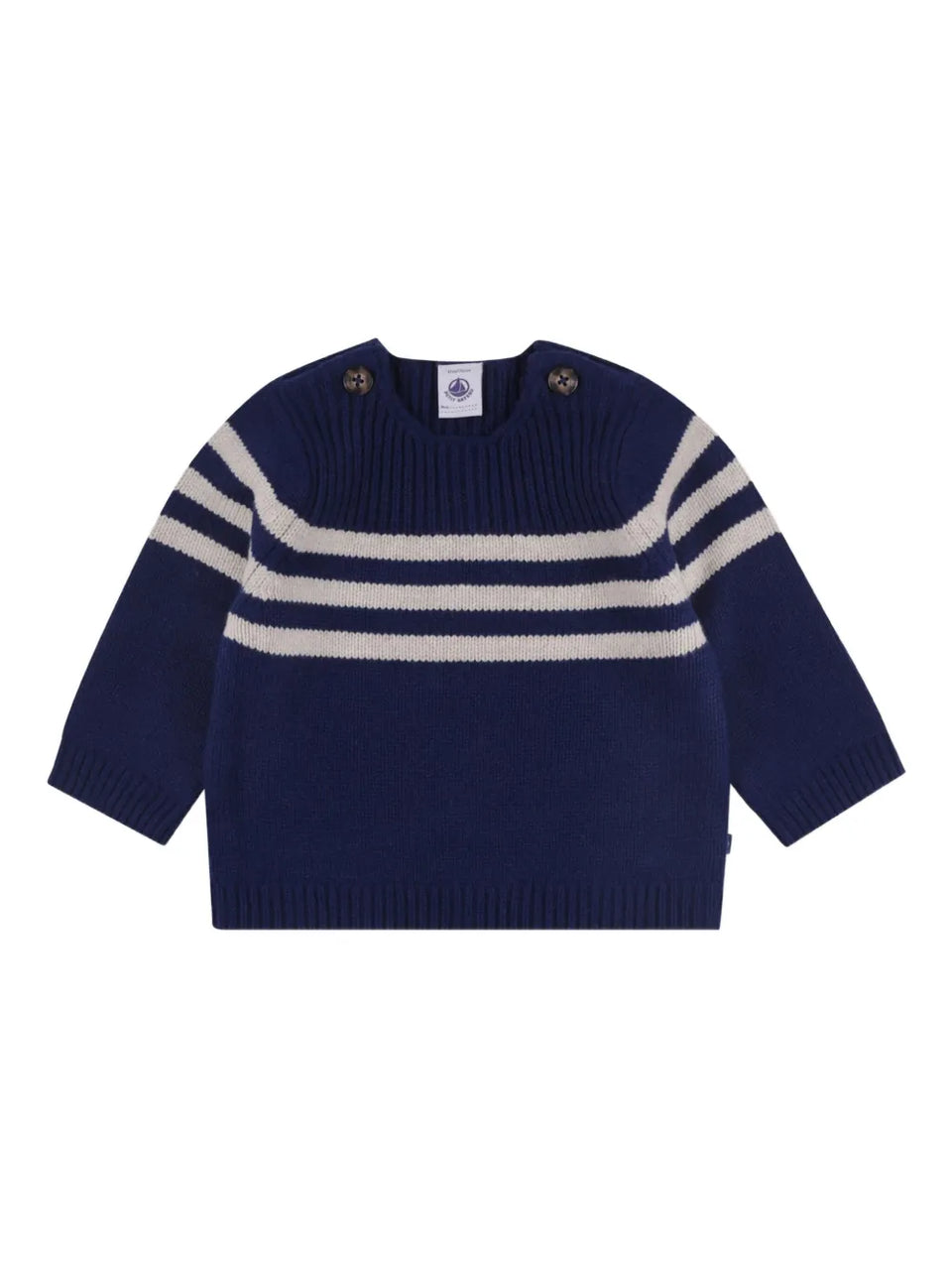 Striped wool sweater