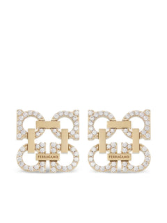 Gancini clip-on earrings