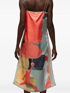 x Bephies Beauty Supply Orange slip dress
