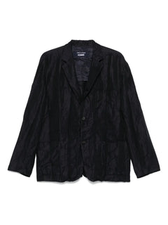 pinstriped blazer