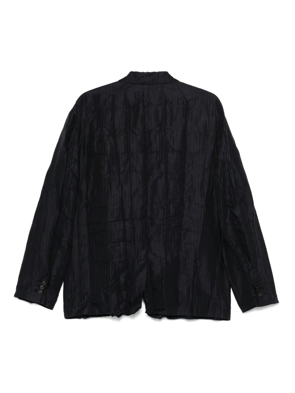 pinstriped blazer