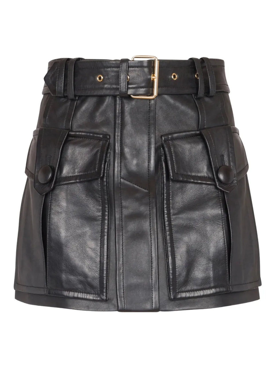 belted skirt