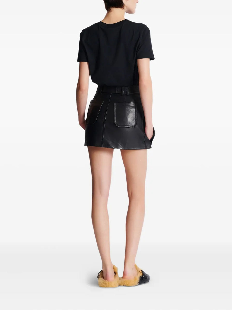 belted skirt