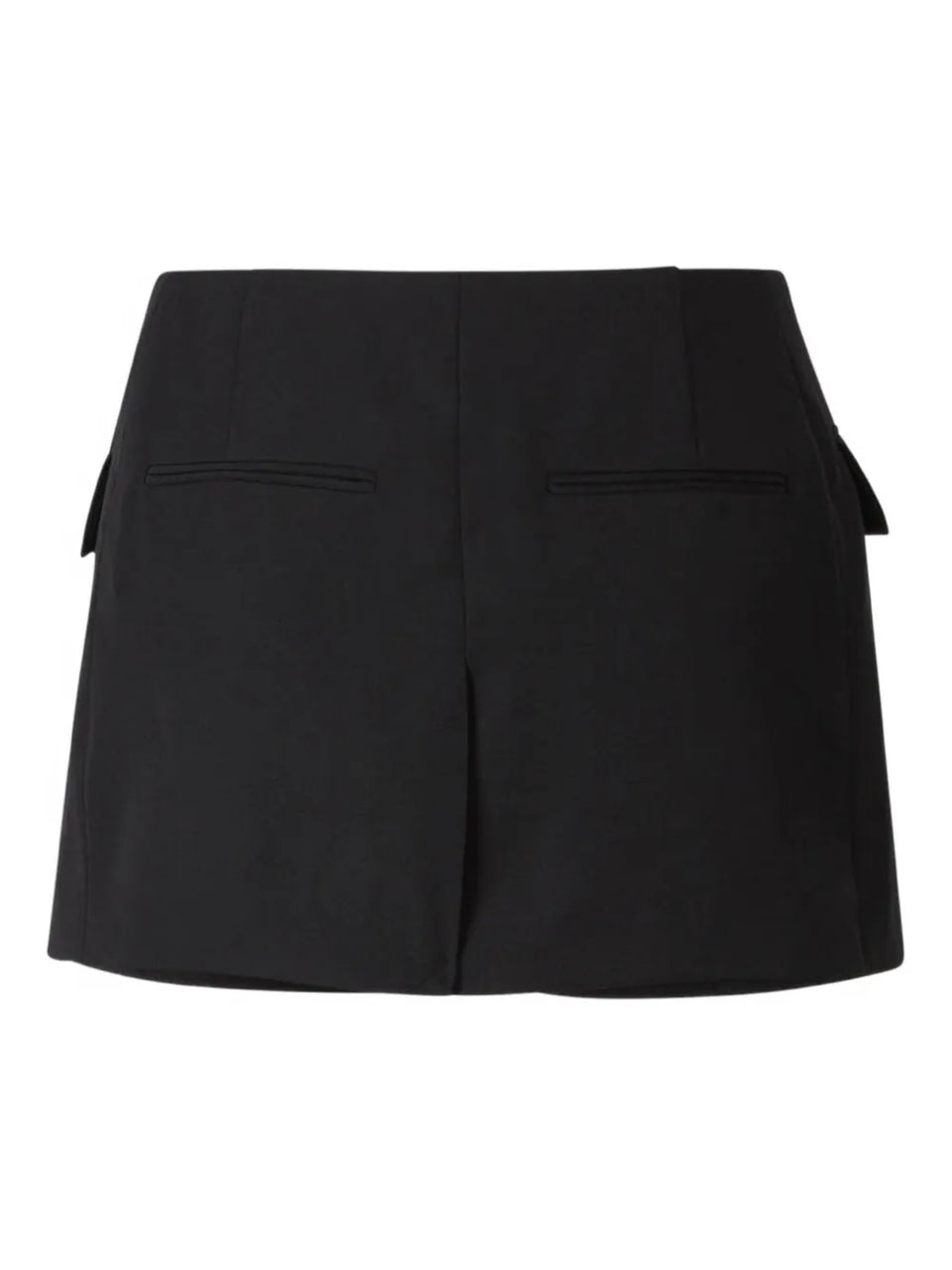 wool mini skirt