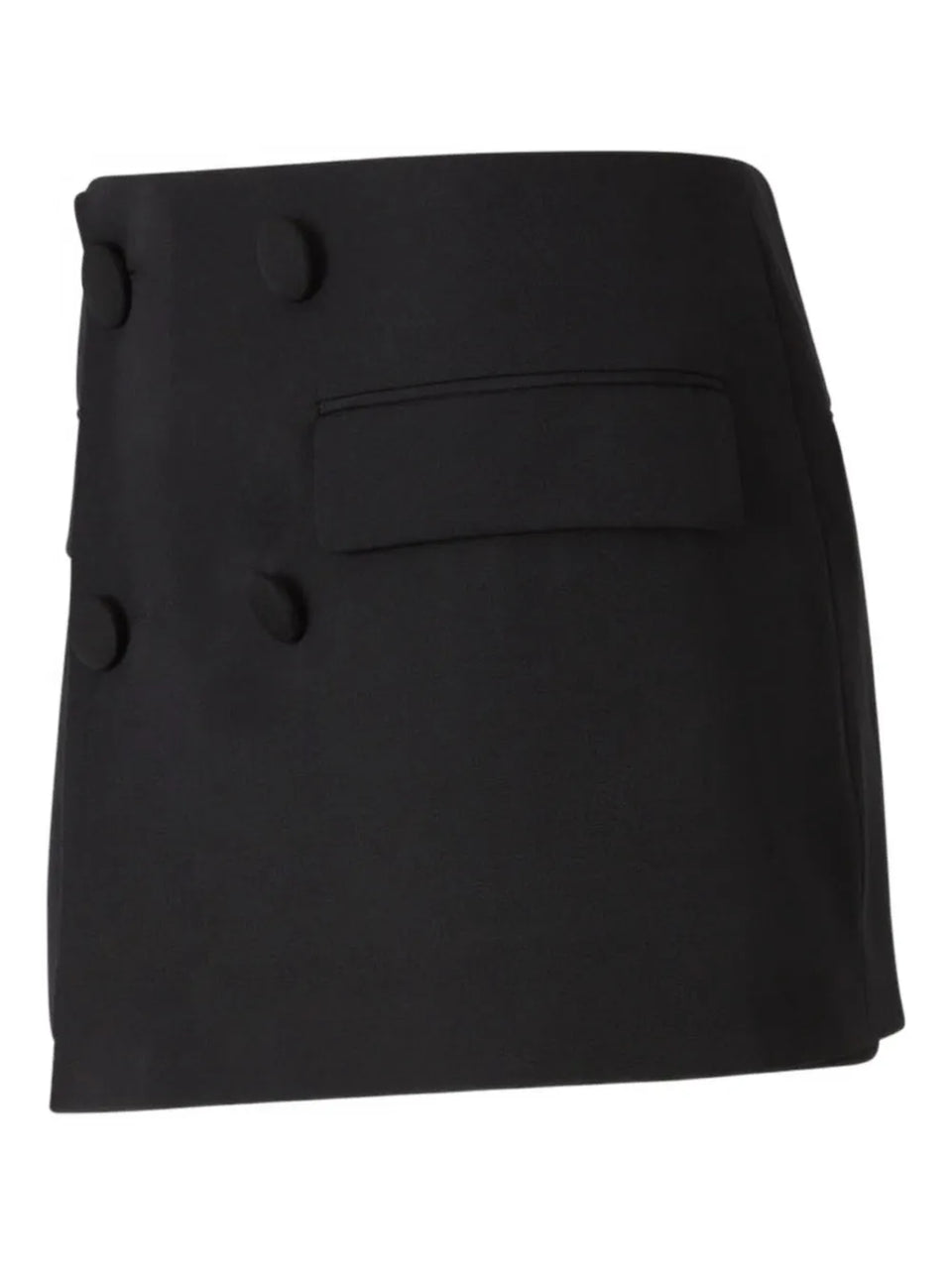 wool mini skirt