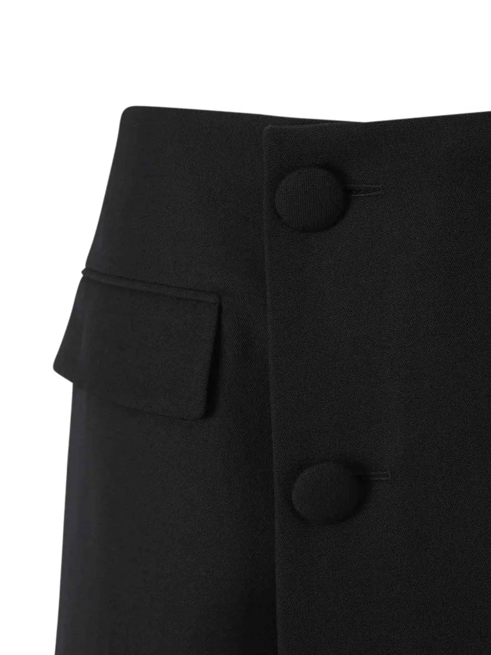 wool mini skirt