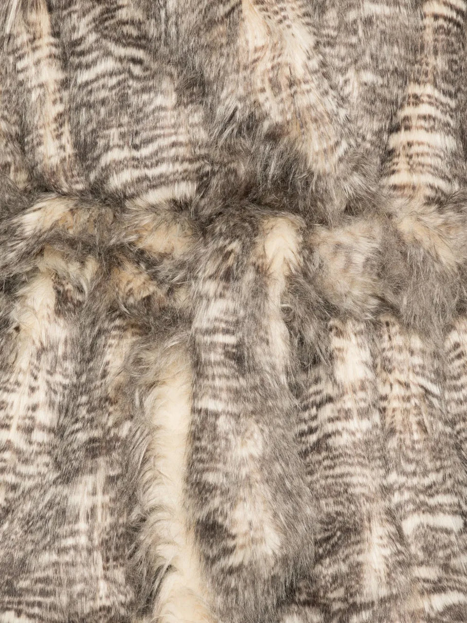 Juno tiger-print faux-fur coat