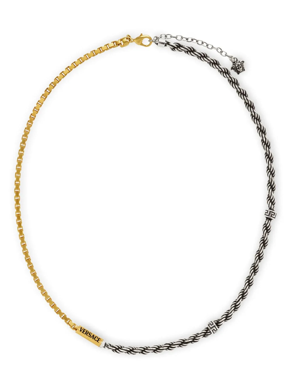 logo-engraved necklace